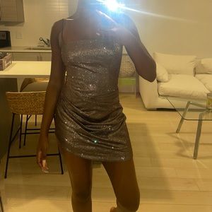 House of CB Glitter Dress